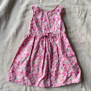 H&M pink floral dress